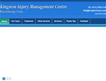 Tablet Screenshot of kingstoninjury.com